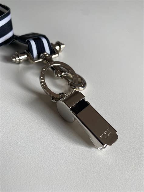 givenchy key pendant lanyard|Givenchy lanyard for sale.